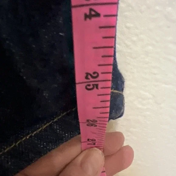 Vintage Levi's 501  Jeans 30x30 Dark Wash Button Fly 2003 - Picture 10 of 16